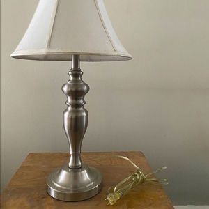 Brushed Metal Lamp